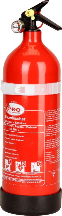 Actual product image PRO Fire extinguisher (B, A)