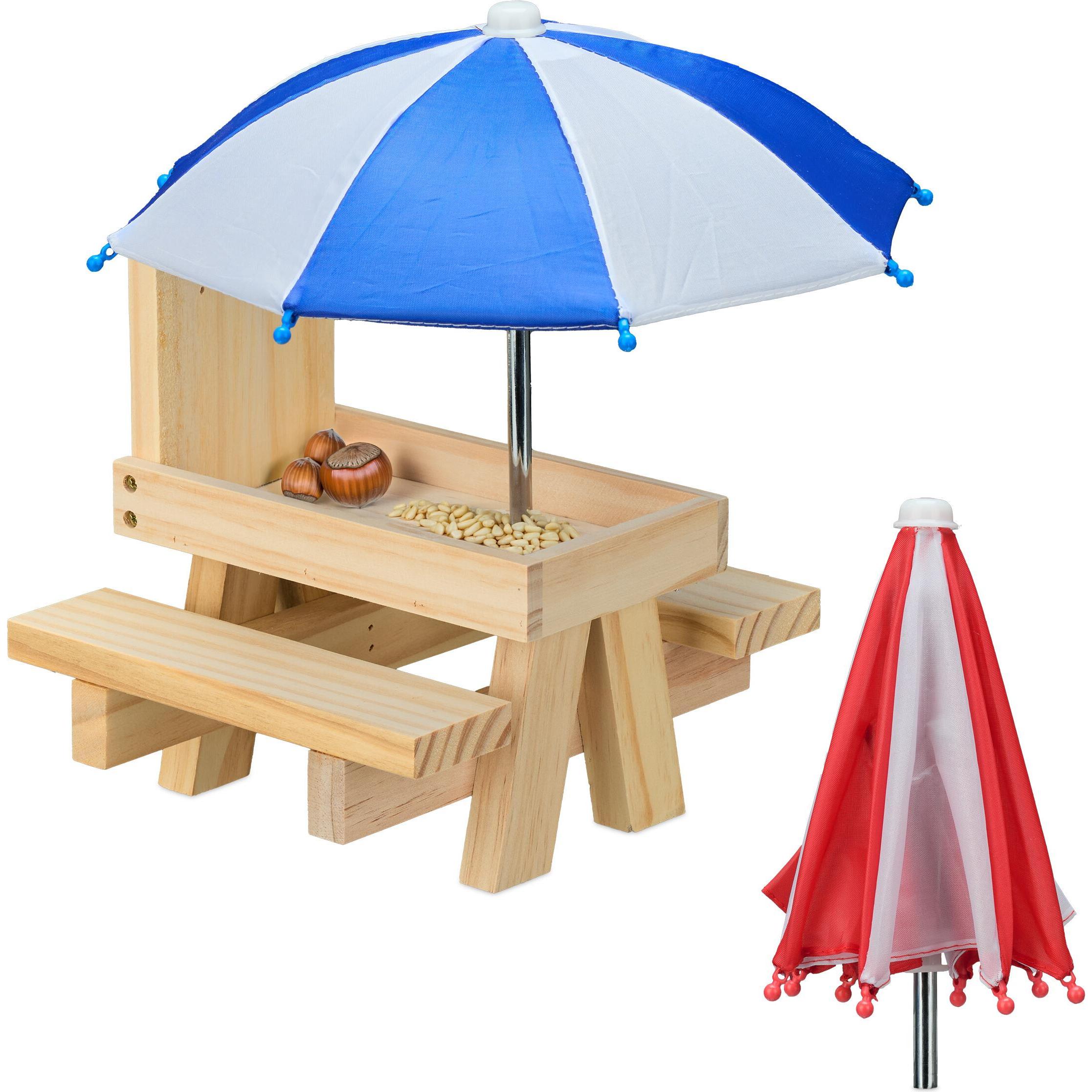 Meilleurs prix pour Relaxdays Mangeoire écureuils, Nichoir