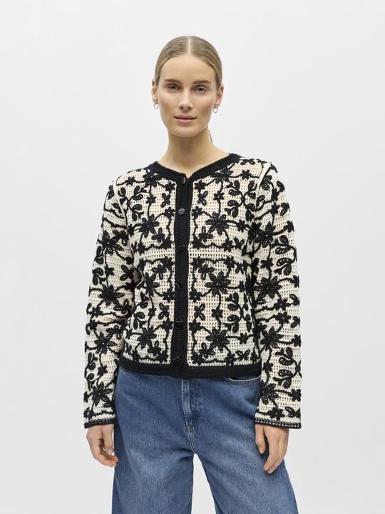 Produktbild Object Geblümte Strickjacke (S)