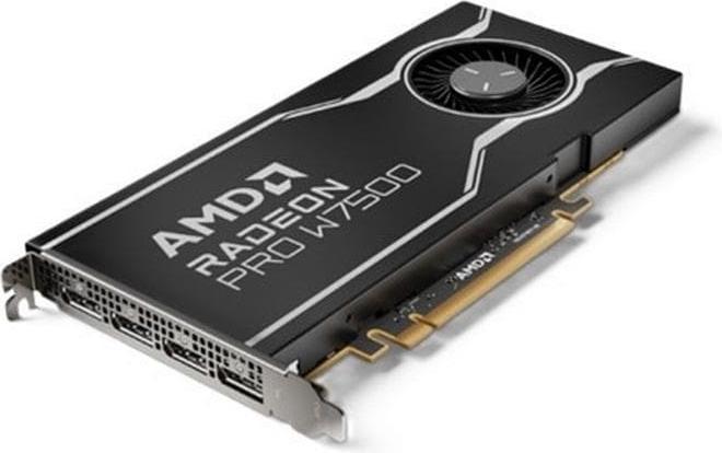 Actual product image AMD RADEON PRO W7500 8GB RETAILPCIE (8 GB)