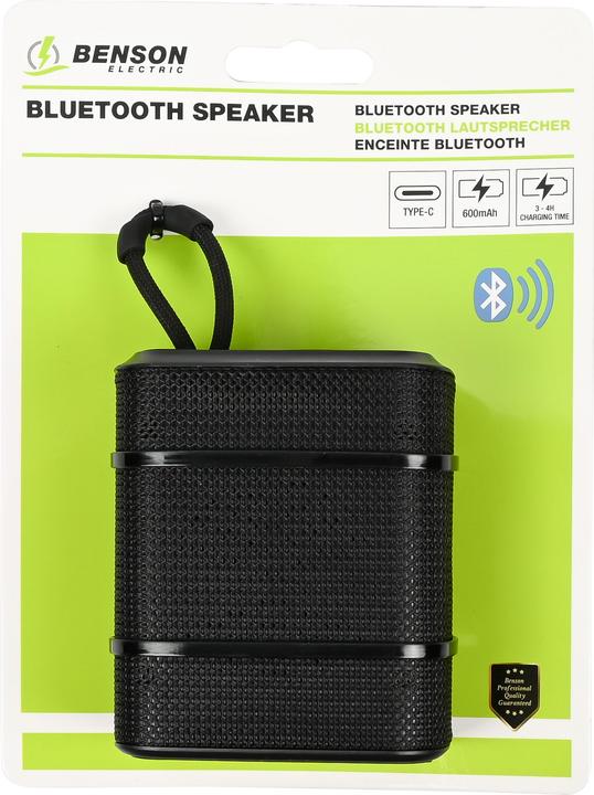 Produktbild Benson Electric Bluetooth Lautsprecher mini (3.50 h)