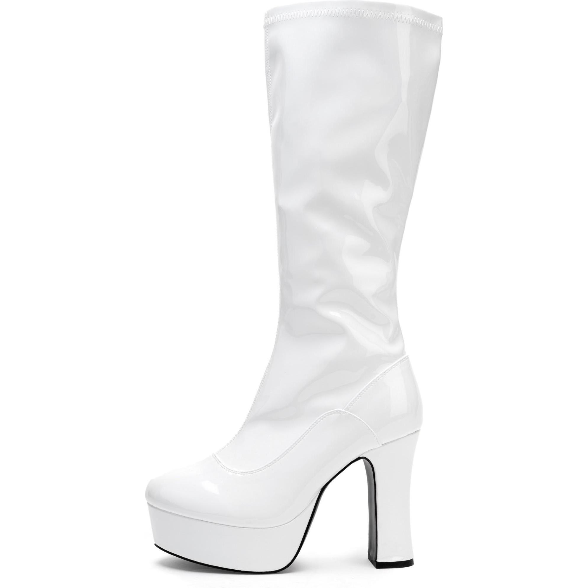 Pleaser Plateau Stiefel mit Reissverschluss - Kostümschuhe