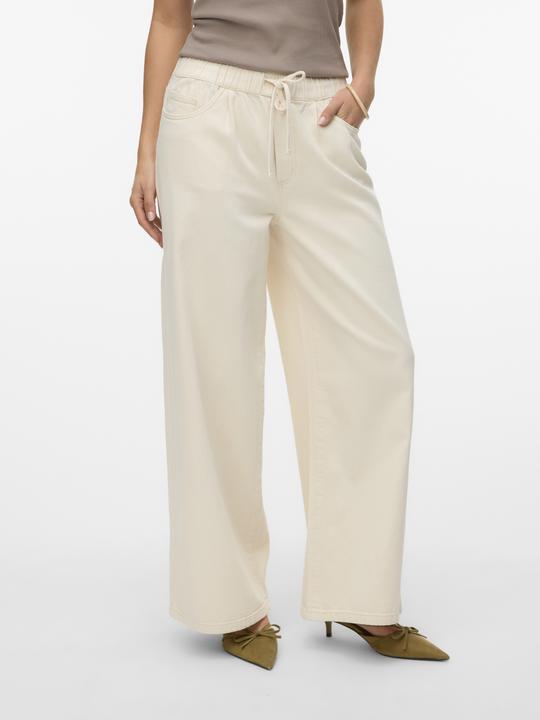 Immagine prodotto Vero Moda VMVALERIA Mid Rise Weiter Beinschnitt Jeans Straight-Fit (W27/L30)