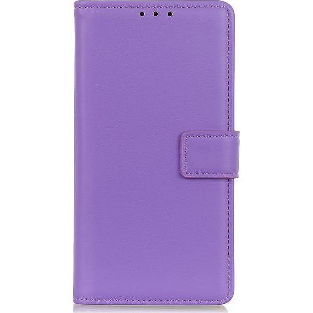 MU Classic Classic II Leder Bookcover Series (Nokia XR20), Smartphone Hülle, Violett