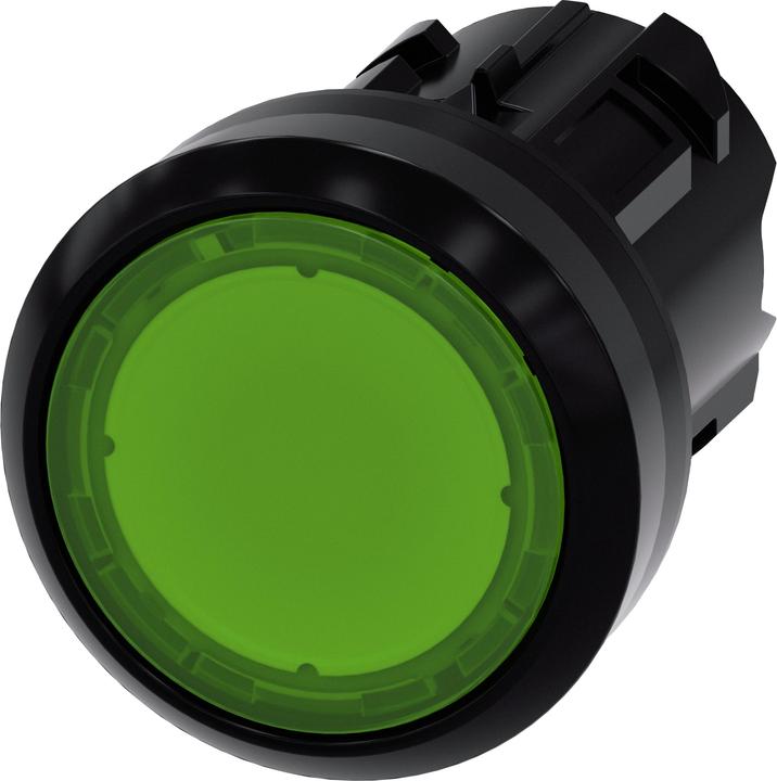 Actual product image Siemens Illuminated pushbutton 22mm green