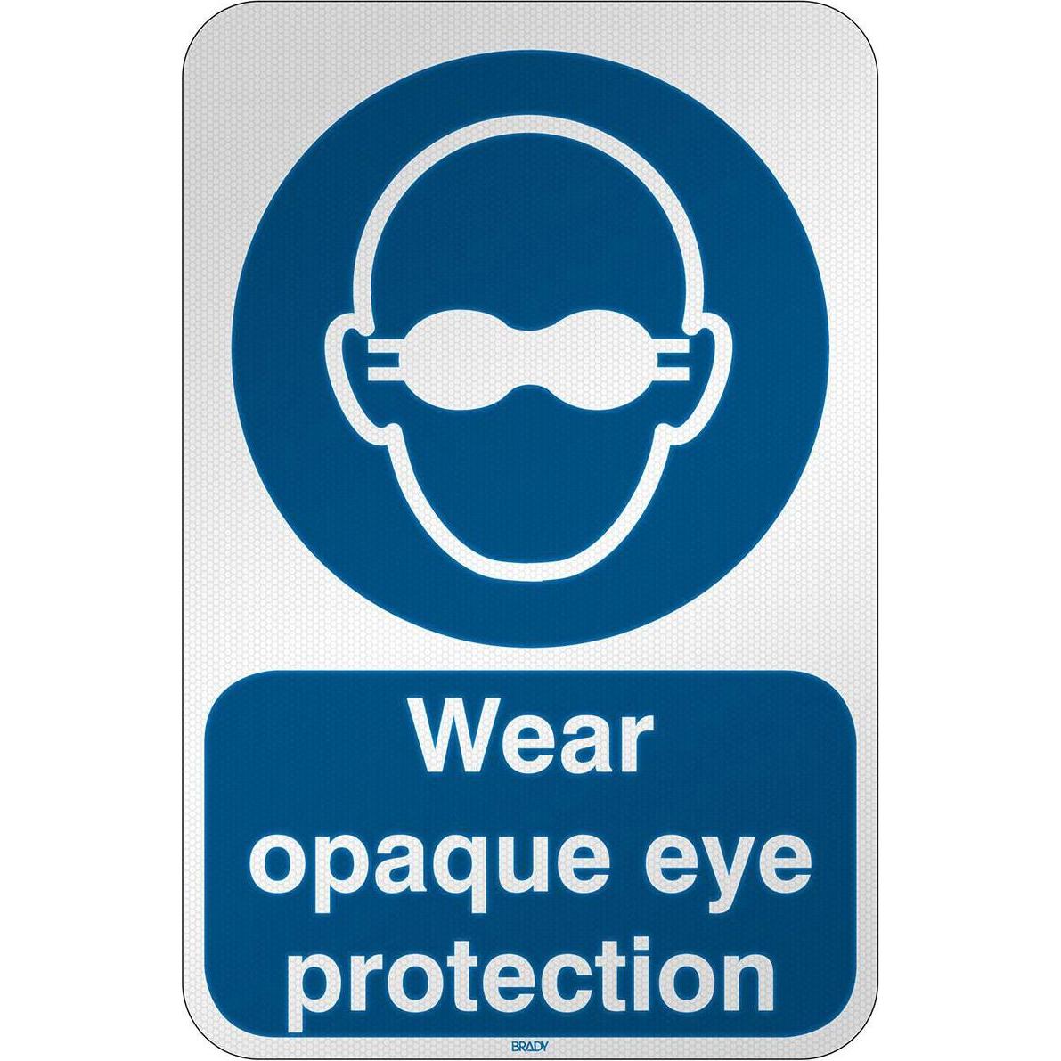 Brady, Sicherheitskennzeichnung, ISO Safety Sign - Wear opaque