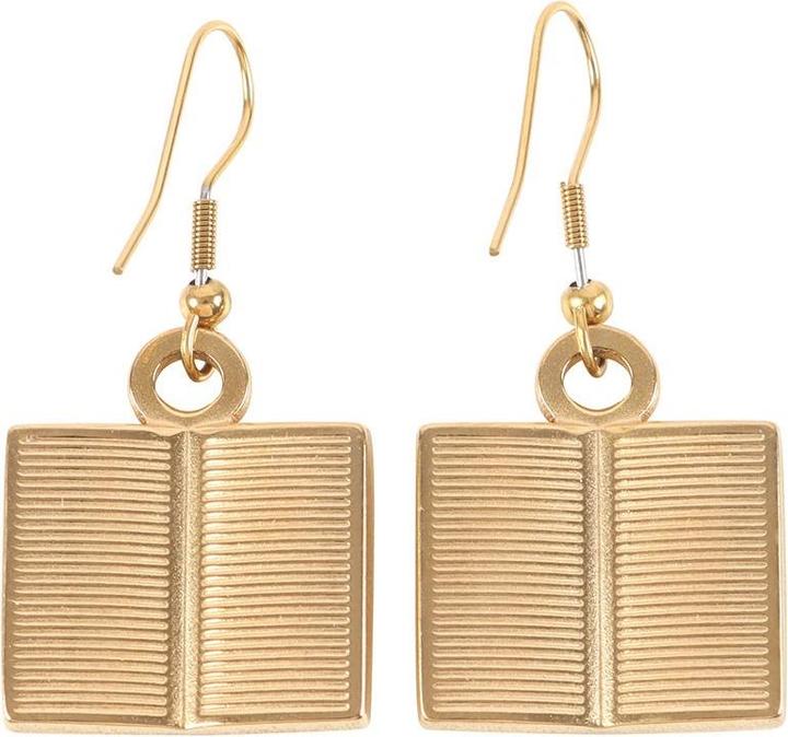 Immagine prodotto Something Different Donna Verme del Libro Orecchini (Acciaio)