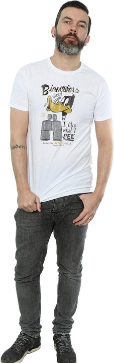 Produktbild Looney Tunes Daffy Duck Binoculars TShirt (L)