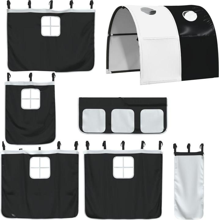 Image du produit vidaXL Rideaux avec tunnel