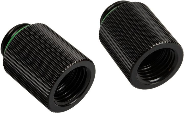 Bitspower Touchaqua adapter recht G1/4 inch mannelijk naar G1/4 inch vrouwelijk - set van 2