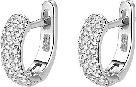 Immagine prodotto Beneto Orecchini d'argento con anelli AGUC1954 (L)