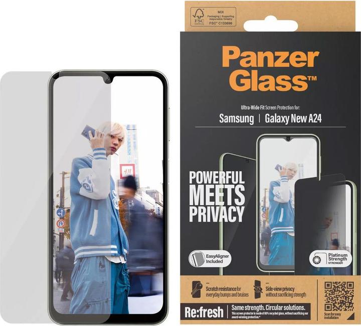 Produktbild PanzerGlass Privacy (1 Stk., Samsung Galaxy A25 5G)