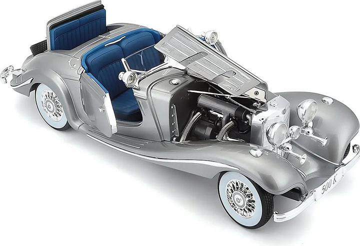 Image du produit Maisto Mercedes Benz 500K Specialroadster 1936 gris