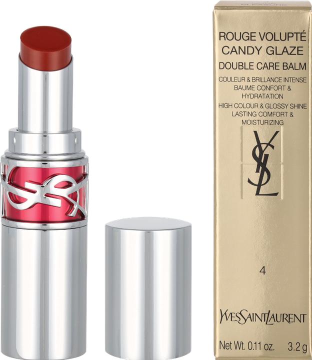Actual product image Yves Saint Laurent Rouge Volupte Candy Glaze Lipgloss 4 (4 - Nude Pleasure)
