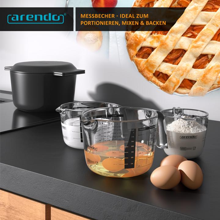Actual product image Arendo Measuring jug set (1000 ml)