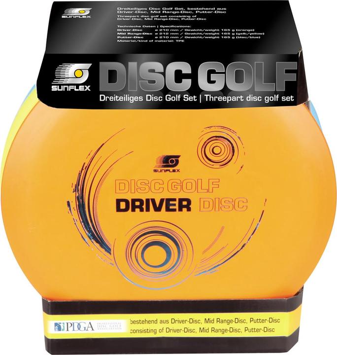 Actual product image Sunflex Disc Golf Set