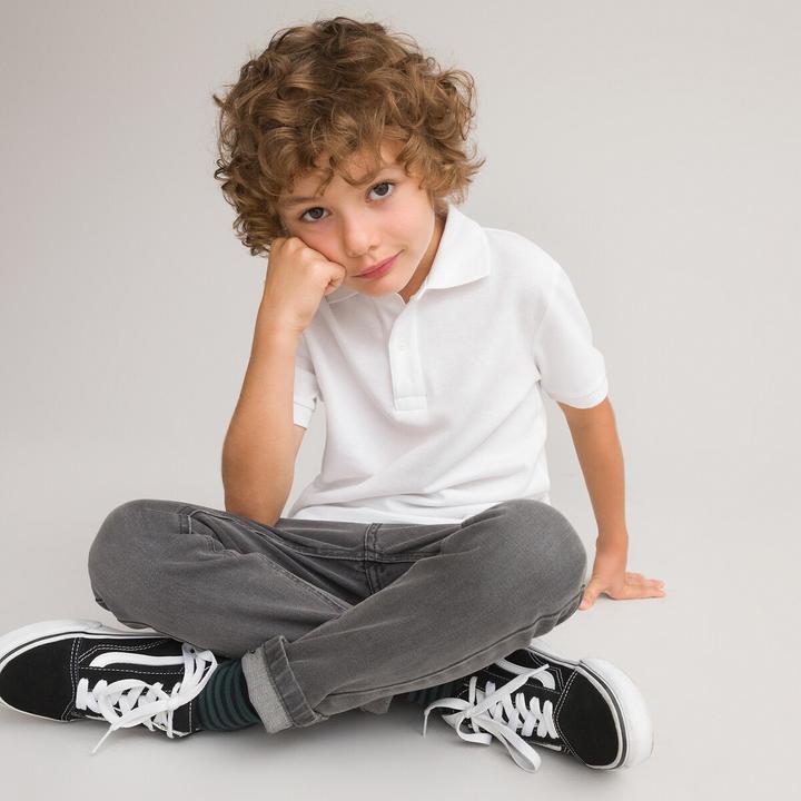 Image du produit La Redoute Collections Polo à manches courtes en piqué de coton bio (116)