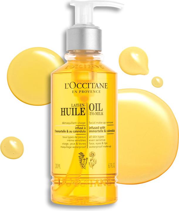 Produktbild L'Occitane Öl-zu-Milch Reinigung (Reinigungsöl, 200 ml)