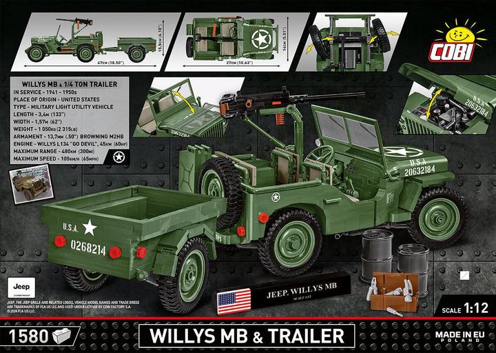 Image du produit Cobi Jeep Willys MB