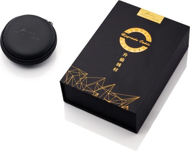 Actual product image Kinera Leyding - 2-pole version of the headphone cable (122cm, 4.4mm jack, 3.5mm jack, 2.5mm jack)