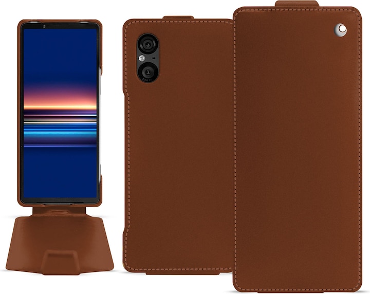 Actual product image Noreve Vertical leather shell (Sony Xperia 5 V)