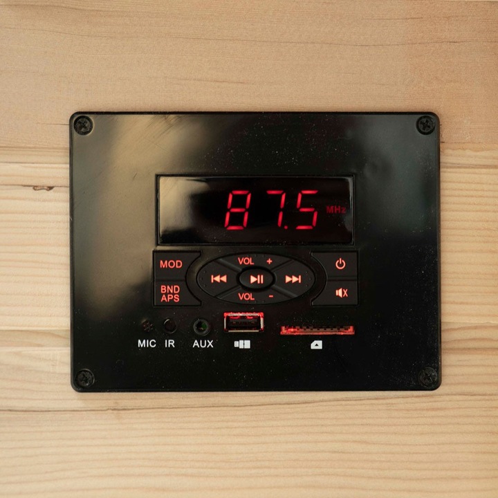 Produktbild Home Deluxe Infrarotkabine IKENNA M - 120x105cm für 2 Personen - Infarotkabine mit 1750 Watt