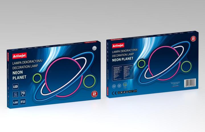 Image du produit Activejet AJE-NEON PLANET LED Néon (Multicolore, 32 cm, Intérieur)