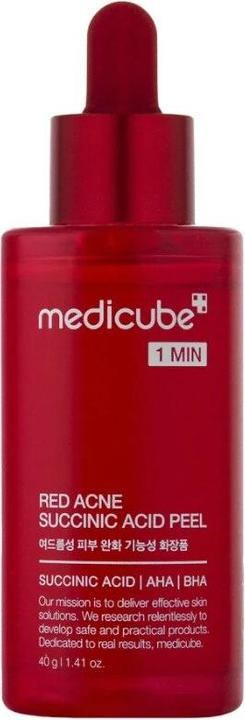 Actual product image Medicube Red Acne Succinic Acid Peeling 40g (Cleansing scrub)