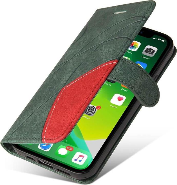 Actual product image Cover-Discount iPhone 15 - Dual colour case cover green (Apple iPhone 15)