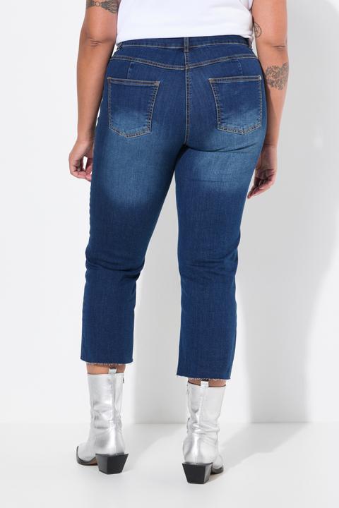 Actual product image Angel of Style Claire 7/8 jeans with comfortable stretch material and raw-cut hems (42)