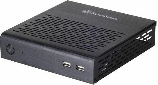 Actual product image Silverstone SST-PT13B Petit (Thin Mini ITX)