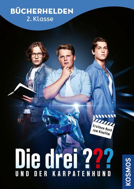 Immagine prodotto Kosmos Die drei??? Erstlese-Buch zum Film, 2. Klasse, und der Karpatenhund (Tedesco, Annegret König, 2024)