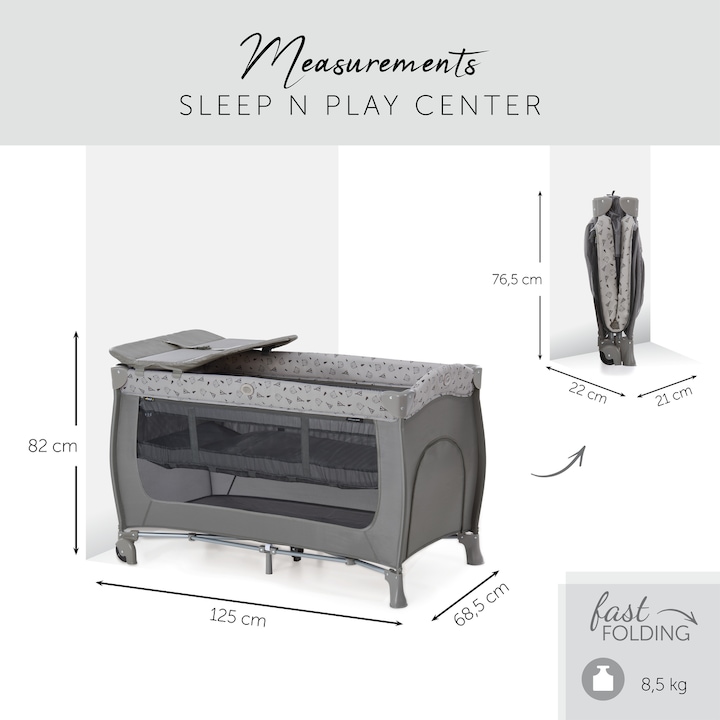 Actual product image Hauck Sleep N Play Center