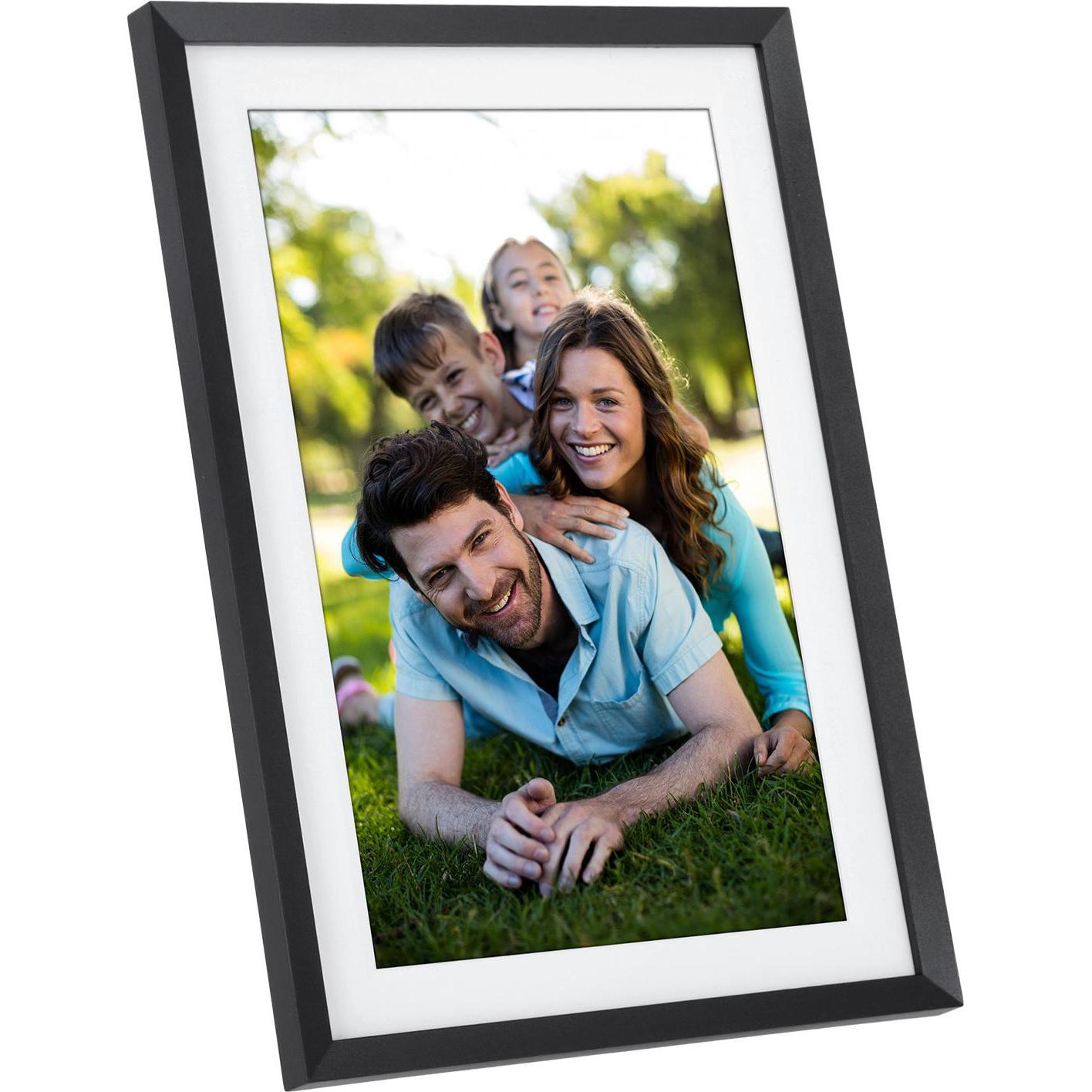 Rollei Smarter Bilderrahmen 10,1" Diagonale WiFi Frameo App Modell 107 (10.10"), Cornice digitale, Nero