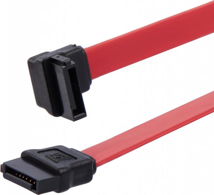 Actual product image StarTech 6in Left Angle Sata Cable