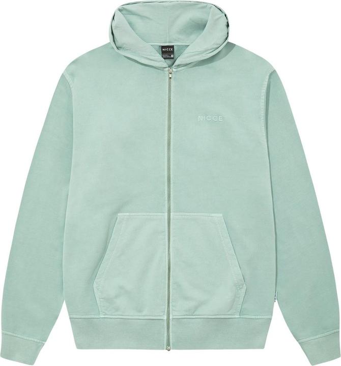 Immagine prodotto Nicce felpa con cappuccio e zip garment dye (XS)