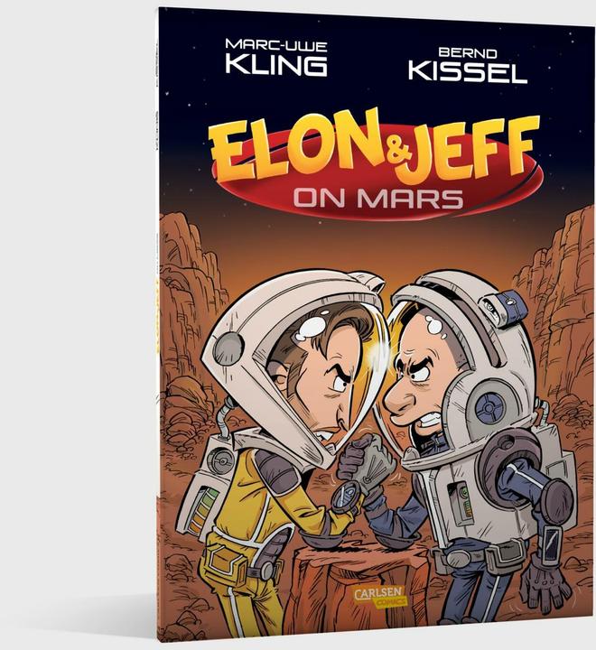 Produktbild Elon & Jeff on Mars (Spin-off zu den Känguru-Comics) (Deutsch, Bernd Kissel, Marc-Uwe Kling, 2025)