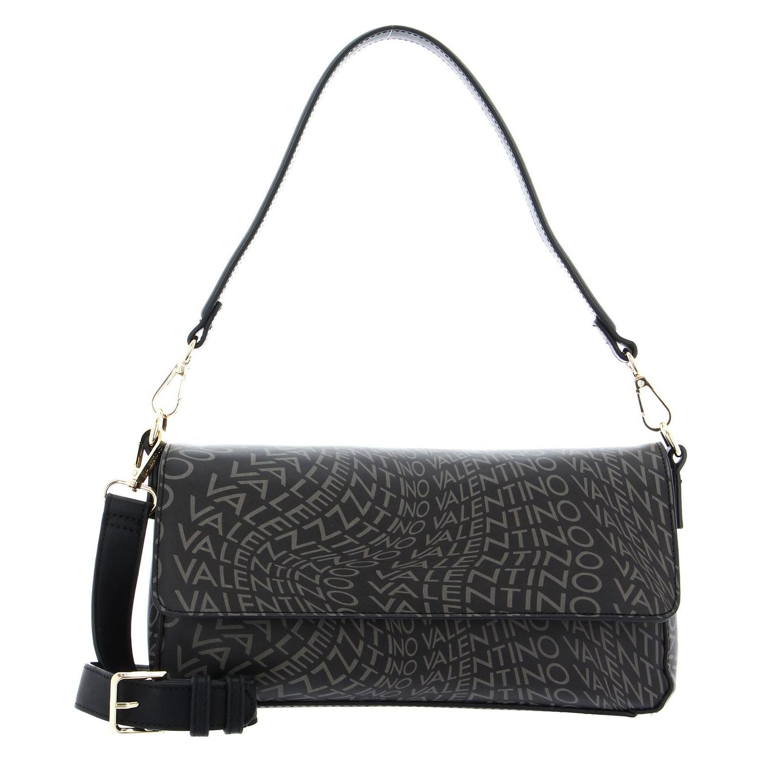 Valentino, Damen, Handtasche, Pattina Samosa Crossbody Bag, Schwarz