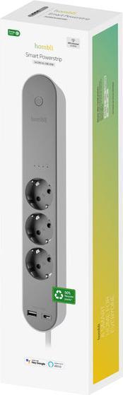 Produktbild Hombli smarte Steckdosenleiste (3x, USB-A, USB-C, 1.50 m)