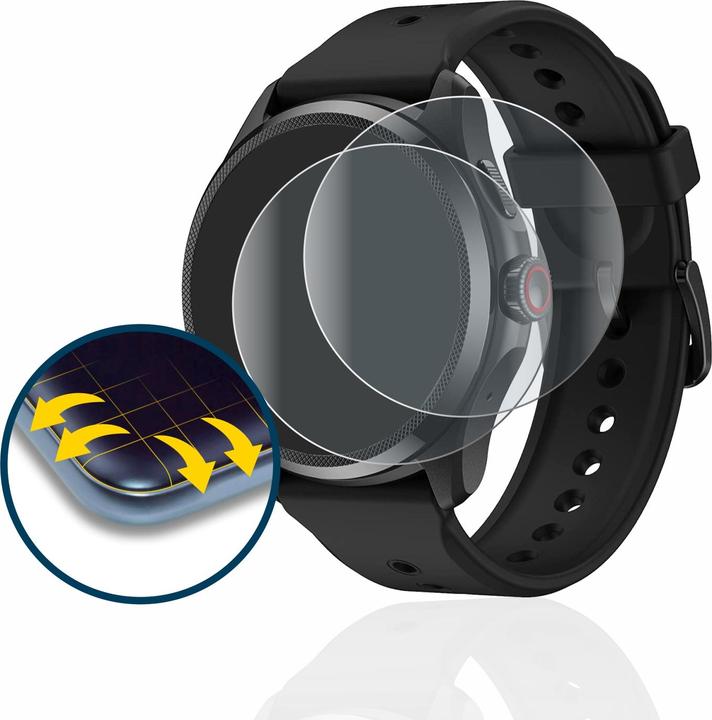 Actual product image BROTECT Full-Cover Protector Matte (Mobvoi TicWatch Pro 5)