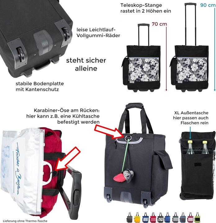 Produktbild Alessandro Einkaufstrolley 12895 Black Uni