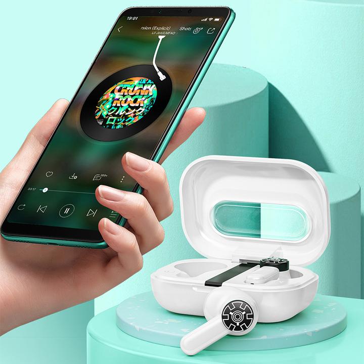 Actual product image Wekome Wireless headphones Bluetooth V5.2 TWS Gree (4 h, Wireless)