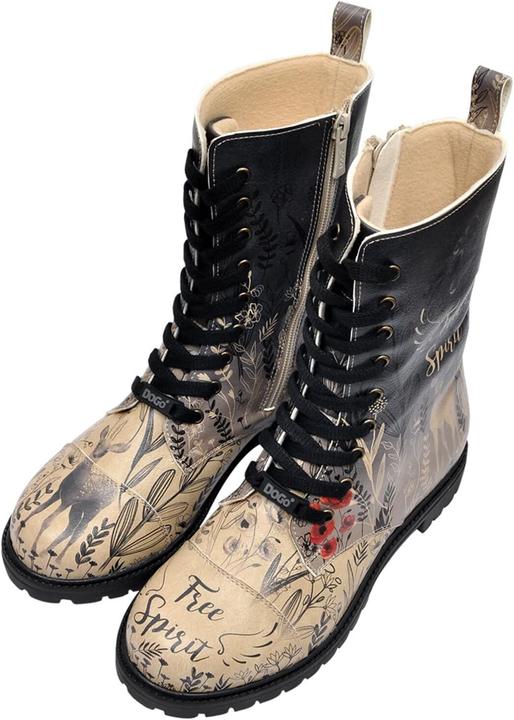 Actual product image Dogo Vegan Leather Zip Boots (36)