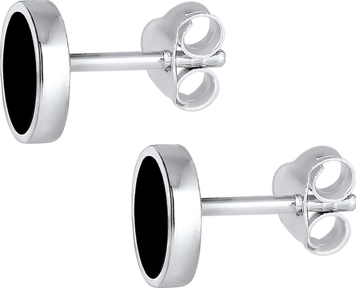 Produktbild Kuzzoi Basic Ohrstecker, Geo (Emaille, 925er Silber)
