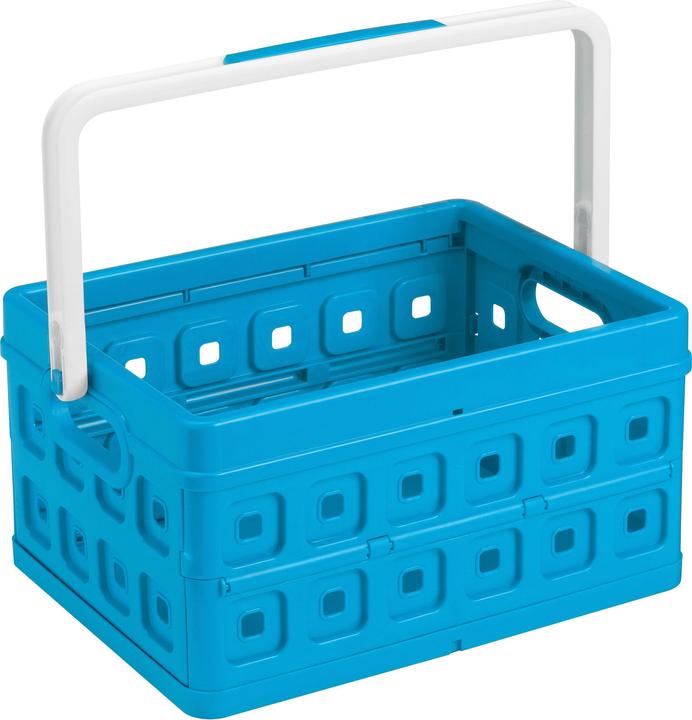 Actual product image Sunware Folding box Square, capacity 24 liters, with handle, for heavy foodstuffs (24 l)