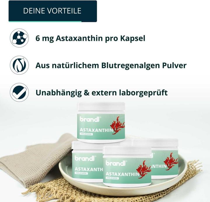 Actual product image Brandl Astaxanthin (1 Piece, Capsules, 45 g)