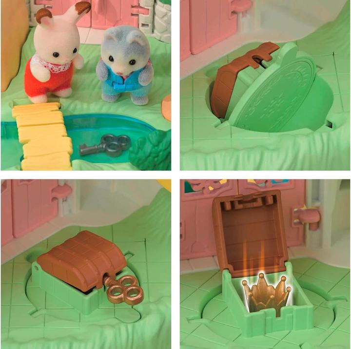 Actual product image Sylvanian Families Waterfall adventure playground