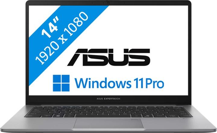 Produktbild ASUS ExpertBook P1403CVA (14", 512 GB, 16 GB, Eng. Int., Intel Core i7-13620H)