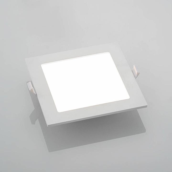 Actual product image Prios Helina LED recessed lamp, white, 16.5 cm (820 lm)