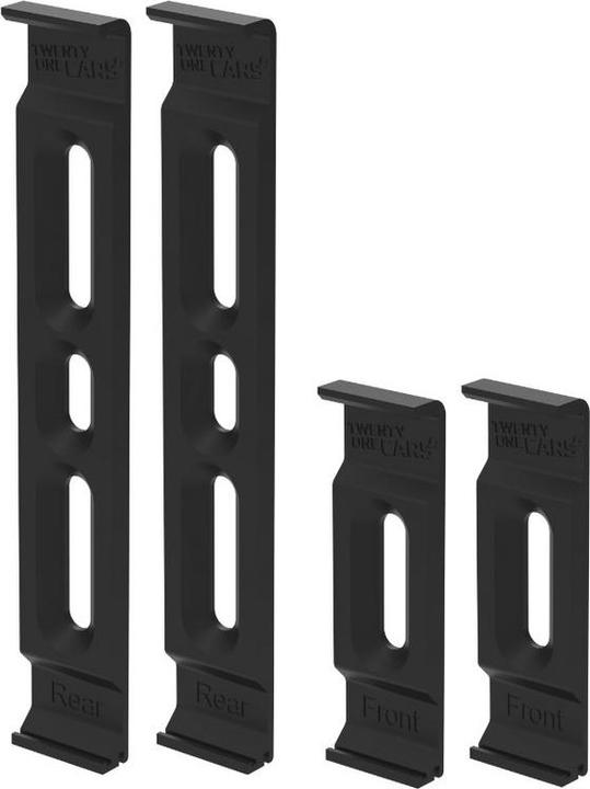 Produktbild 21cars Klick Kennzeichenhalter Hochformat (Front + Heck, Hochformat)